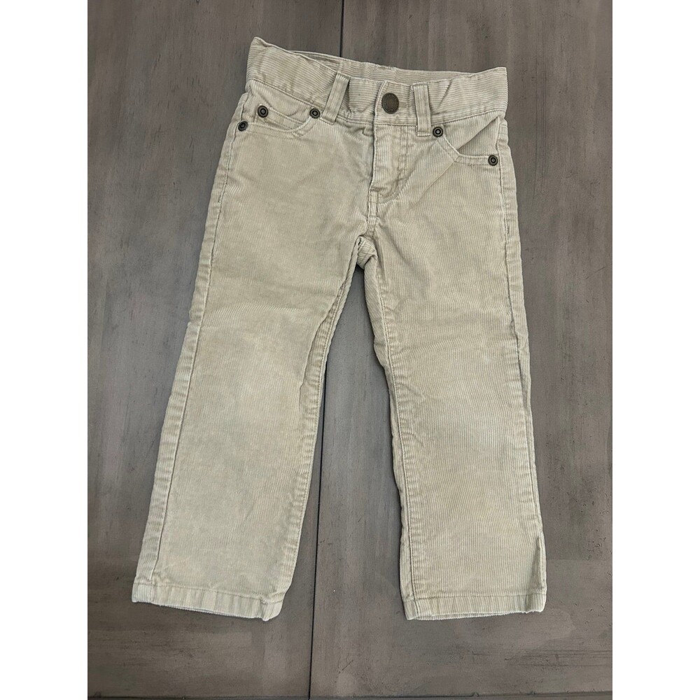 Janie and Jack Beige Corduroy Pants 2T